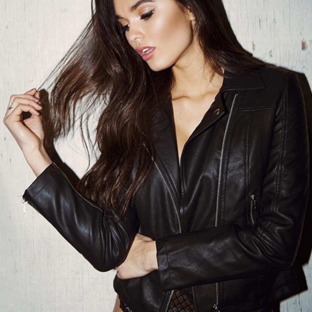Princess Polly Jax Leather Jacket